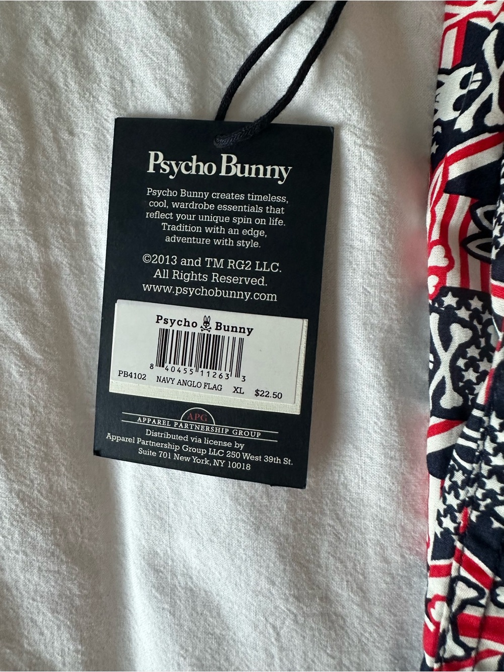 Psycho Bunny RWB Boxers - Picture 2 of 3